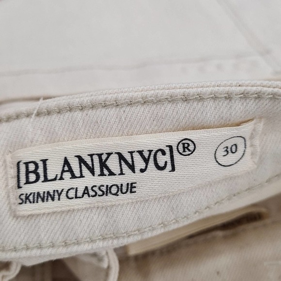 Blank NYC Lace Fly Skinny Classiques Jeans Size 30 - Picture 5 of 7
